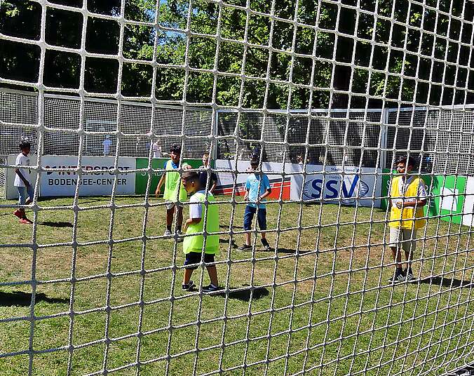 Fußballkäfig