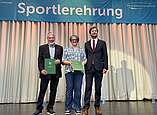 Alexandra Moosherr und Thomas Münzer wurden mit dem Sportehrenbrief ausgezeichnet. 