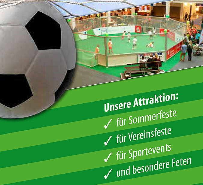 Plakat „Fußballkäfig“